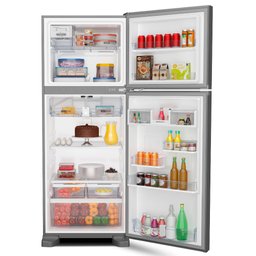 Geladeira Brastemp Frost Free Duplex 462 litros cor Inox* com Painel Eletrônico e Turbo control - BR - 3
