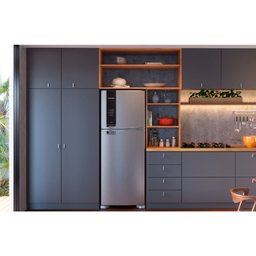 Geladeira Brastemp Frost Free Duplex 462 litros cor Inox* com Painel Eletrônico e Turbo control - BR - 10