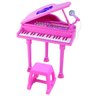 Brinquedo Infantil Instrumento Musical Piano Sinfonia Com Microfone Gravador Com Sons Demo Winfun -  - 1