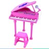 Brinquedo Infantil Instrumento Musical Piano Sinfonia Com Microfone Gravador Com Sons Demo Winfun -  - 7