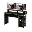 Ver imagem 2 de Mesa Gamer Multimóveis CR25050 Preta/Verde