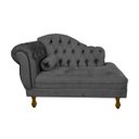 Ver imagem 2 de Jogo Divã 120cm Modelo Imperial + 2 Poltronas Stephany Suede:cinza Escuro