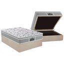 Ver imagem 1 de Cama Box Baú Casal: Colchão Anatômico Probel D45 / EP Guarda Costas PróExtreme Plus + Base CRC Suede