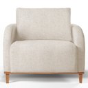 Ver imagem 5 de Poltrona para Sala de Estar Madeira Maciça Camila Luxo