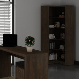 Kit 2 Armários para Escritório com Armário Fechado e Armário de Canto ME4105 e ME4132 - 8