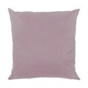 Ver imagem 1 de Capa para Almofada em Veludo Liso Quadrada 50x50 Cor:rosa Quartzo