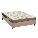 Ver imagem 1 de Conjunto Box Viúva: Colchão Espuma Orthoflex D28 Comfortpedic+ Base Crc Suede Clean(128x188)
