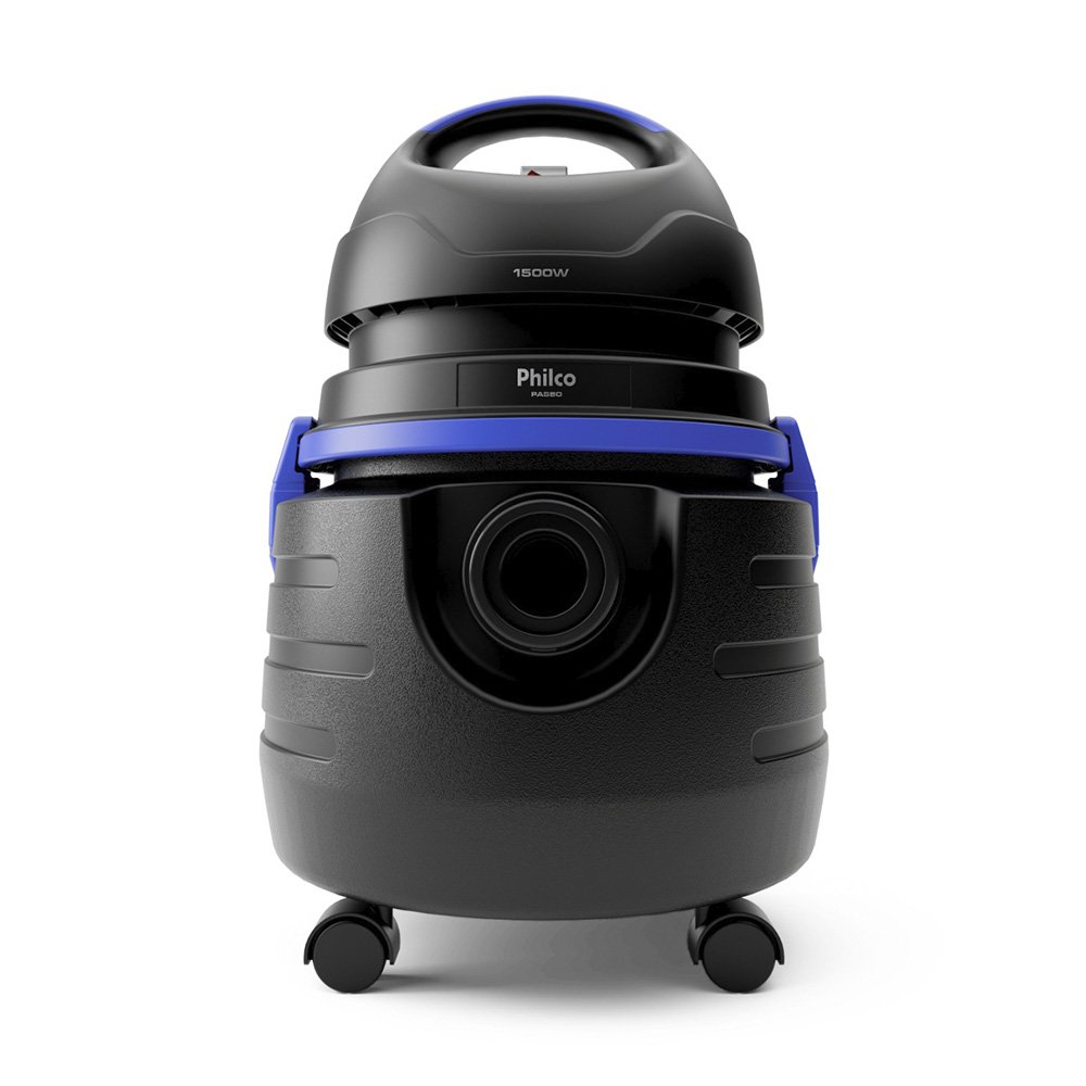 Aspirador de Pó e Água Philco Pas80 20 Litros Preto / Azul 220v 104902001 - 2