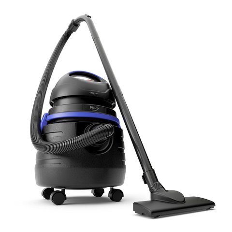 Aspirador de Pó e Água Philco Pas80 20 Litros Preto / Azul 220v 104902001