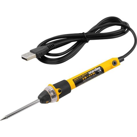 Ferro para Solda 6w Usb Vonder
