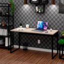 Ver imagem 3 de Mesa de Escritório Computador Industrial 1,50m Netmobil - Dubai/preto