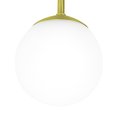Ver imagem 2 de Lustre Plafon Orby Dourado 23x14 cm