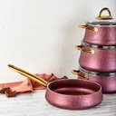 Ver imagem 2 de Conjunto de Panelas Bio Granito Purple / 4 Peças