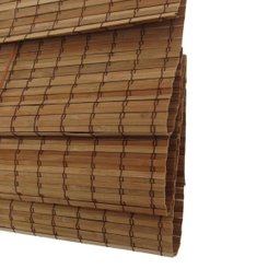 Persiana Romana Bambu Block 160larg X 220alt Natural (2 Peças) - 4