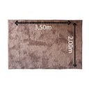 Ver imagem 3 de Tapete para Quarto ,sala ,escritório 2,00 X 3,50 Pelo Macio.:nude