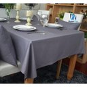 Ver imagem 1 de toalha de mesa retangular tecido oxford cinza 1,45x2,50