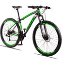 Ver imagem 3 de Bicicleta Aro 29 21v Quadro Alumínio Suspensão Dianteira e Freio Disco Race Dropp