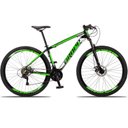Ver imagem 1 de Bicicleta Aro 29 21v Quadro Alumínio Suspensão Dianteira e Freio Disco Race Dropp