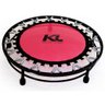 Mini Cama Elástica Rosa Jump Profissional 150 Kg + Dvd - Rosa - 2