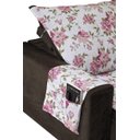 Ver imagem 2 de Manta para Sofá Retrátil 3 Metros Dois Lugares Rosas
