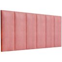 Ver imagem 1 de Cabeceira Painel Imperial Estofada Suspensa Queen Rosa 1,60m - Pc Móveis