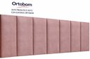 Ver imagem 2 de Cabeceira Painel Imperial Estofada Suspensa Queen Rosa 1,60m - Pc Móveis