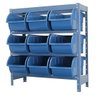 Estante Porta Componentes com 9 Caixas Azul Ne9/7a - Nocram - 1