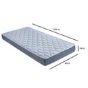 Ver imagem 2 de Colchão Solteiro Orthocrin Espuma à Vácuo Moush D28 88x188x14cm