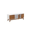 Ver imagem 6 de Rack Kappesberg 3 Portas Branco/canela 136cm