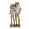 Escultura Decorativa Mãe, Pai com Dois Filhos - 1