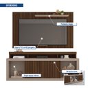 Ver mais imagens de Rack com Painel para TV Até 65 Polegadas com Ripado Esmeralda