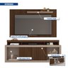 Rack com Painel para TV Até 65 Polegadas com Ripado Esmeralda  - 8