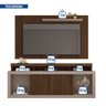 Rack com Painel para TV Até 65 Polegadas com Ripado Esmeralda  - 10