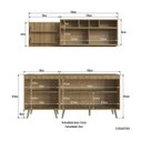 Ver imagem 3 de Cozinha Compacta 4 Peças 6 Portas 2 Prateleiras One 