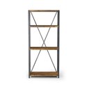 Ver imagem 5 de Estante Baviera 3 Prateleiras Grafite Rustic Brown Gran Belo