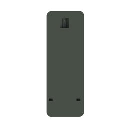 Espelho Multiuso Lapidado Pendurador 120x40cm Retangular Cantos - 5