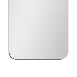 Espelho Multiuso Lapidado Pendurador 120x40cm Retangular Cantos - 3