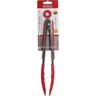Pegador Multiuso 27cm Silicone e Aço Inox Vermelho Hauskraft - 2