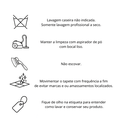 Ver imagem 5 de Tapete Felpudo 150x200 Classic Super Macio Antiderrapante