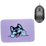 Combo Mouse Multilaser Preto Mo300 + Mouse Dog Face - 4