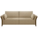 Ver imagem 6 de Sofá Living 3 Lugares 222cm Pés Madeira Roya M22 Linho Bege - Mpozenato
