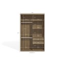 Ver imagem 4 de Guarda Roupa 2 Portas de Correr 2 Gavetas Kappesberg