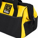 Ver mais imagens de Bolsa de Ferramentas 21 Bolsos Maleta Organizadora em Lona Mochila Profissional Eletricista Reforcad