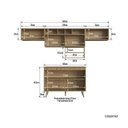 Ver imagem 3 de Cozinha Compacta 5 Peças 6 Portas 2 Nichos Porta Tempero One