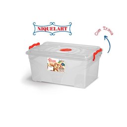 Caixa para Mantimentos Box Master 7,5 Litros com Trava Niquelart - 2