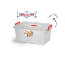 Ver imagem 2 de Caixa para Mantimentos Box Master 7,5 Litros com Trava Niquelart