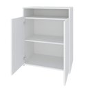 Ver imagem 4 de Conjunto 2 Balcões para Escritório Cantinho do Café Home Office Cool Branco Artany