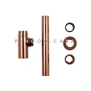 Ver imagem 4 de Sifão para Cuba e Pia de Banheiro Quadrado Purus Pingoo.casa - Dourado Rose