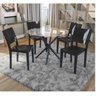 Conjunto Mesa Redonda Tubular com 4 Cadeiras Hydra Plus - 1