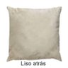 Kit 4 Capas de Almofada Veludo Drapeada Quadrada Terracota e Bege - 8